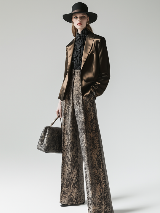 Maillard autumn and winter elegant suit