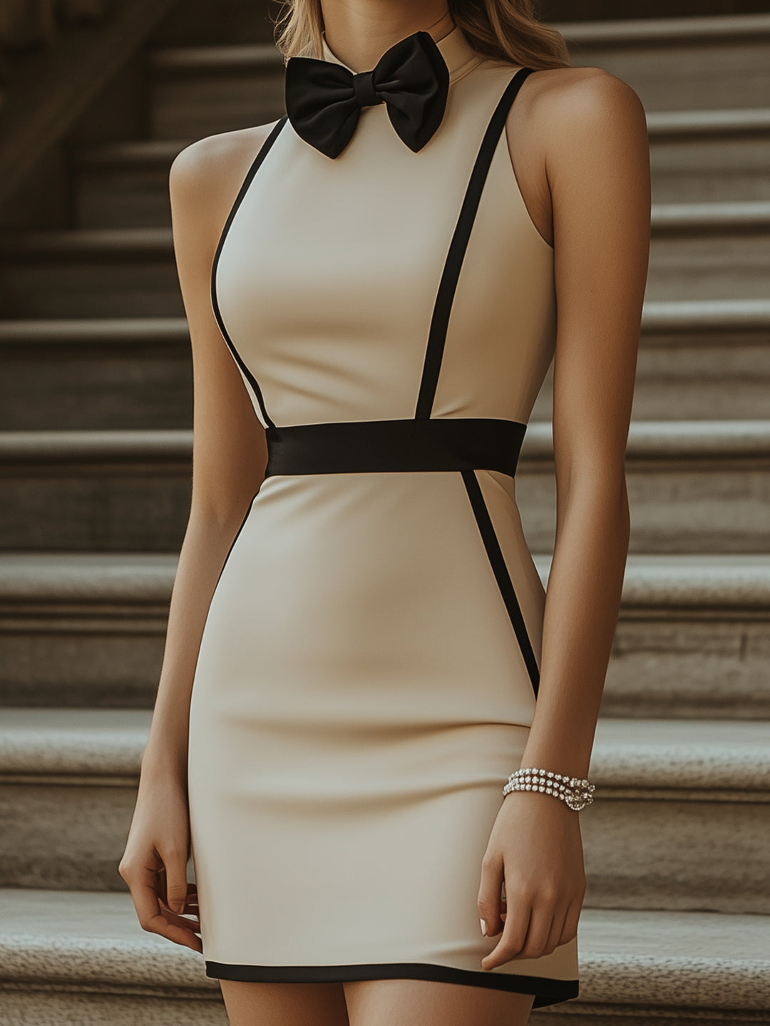 Sexy Bow-knot Hip Dress