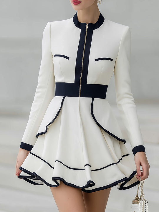 Ruffled Temperament Commuter Dress
