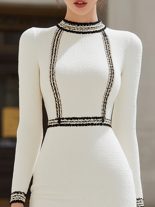 Long-sleeved Sexy Elegant Dress