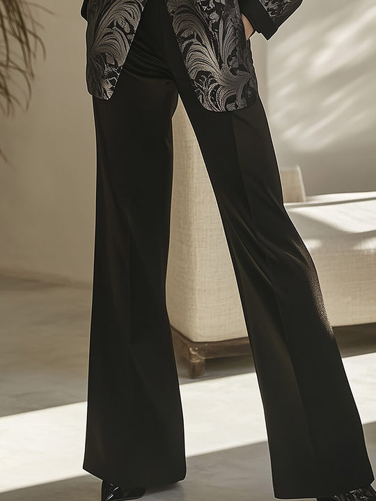 Modern Formal Wear with Unique Design - Pants