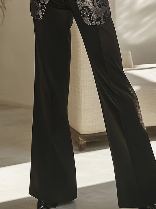 Modern Formal Wear with Unique Design - Pants