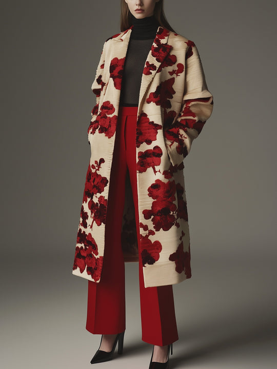 Statement Floral Outerwear for Winter