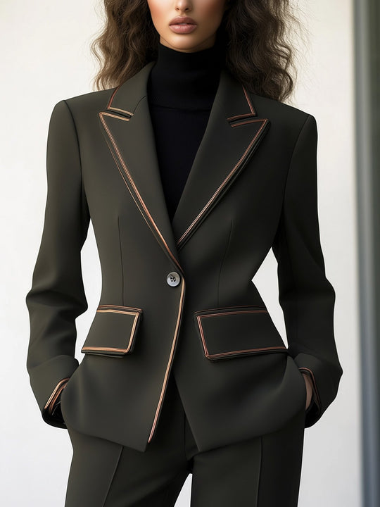 Urban Fashion Thick Blazer