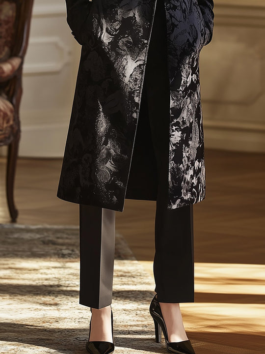 The Sleek Floral Outerwear