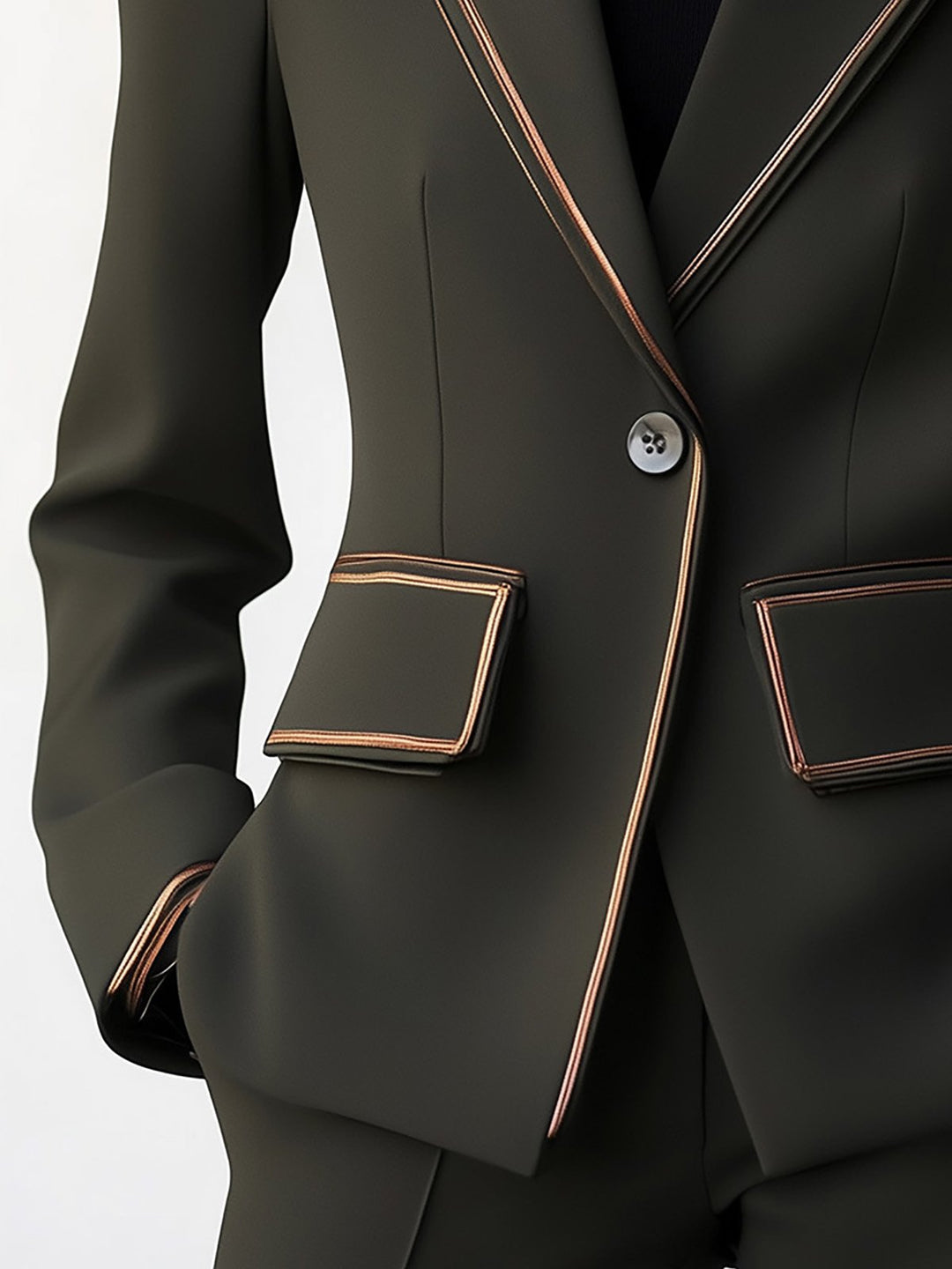 Urban Fashion Thick Blazer