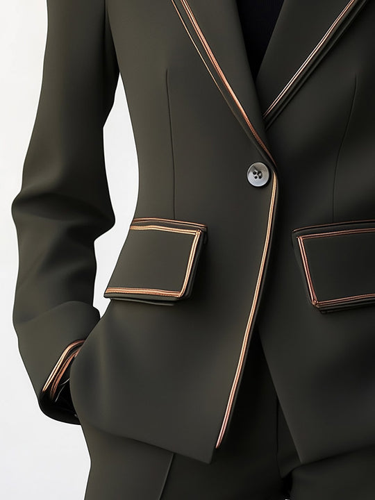 Urban Fashion Thick Blazer